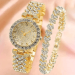 2pcs and 1pcs Elegant  Watch Stainless Steel Fashion  Bracelet