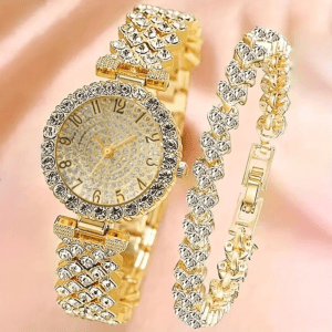 2pcs and 1pcs Elegant  Watch Stainless Steel Fashion  Bracelet