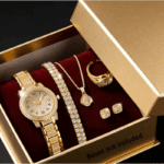 Women  Watch Fashion Ladies Wristwatch  Bracelet Watches Set
