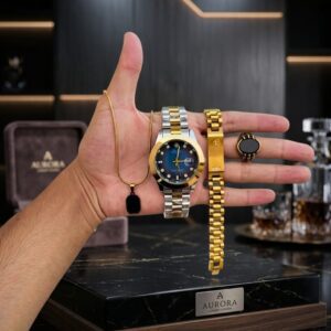 Rolle Deal Dark Blue Golden Colour